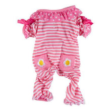 Load image into Gallery viewer, Pik Stripe Daisy Jammies