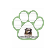 Australian Shepherd XXX Paw Note Pads