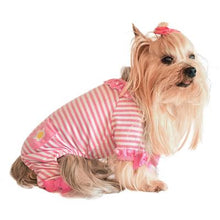 Load image into Gallery viewer, Pik Stripe Daisy Jammies