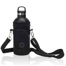 Load image into Gallery viewer, Dog Water Bottle Carrier w/ Poop Bag Pocket - 32oz Large