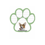 Welsh Corgi  XXX Paw Note Pads