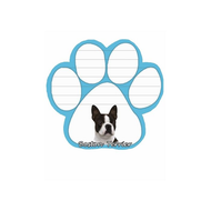 Boston Terrier XXX Paw Note Pads