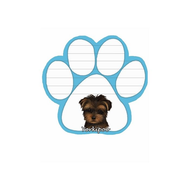 Yorkipoo XXX Paw Note Pads