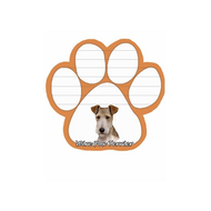 Wire Fox Terrier XXX Paw Note Pads