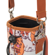 Load image into Gallery viewer, Dog Water Bottle Carrier w/ Poop Bag Pocket - 32oz Large