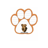 Airedale XXX Paw Note Pads
