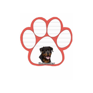 Rottweiler XXX Paw Note Pads