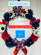 4th of July Freedom Wreath #2
