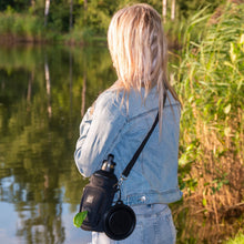 Load image into Gallery viewer, Made Easy Kit Water Bottle Carrier w/Pocket for Dog Poop Bag