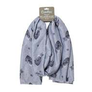 Tabby, Silver Scarf