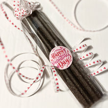 Load image into Gallery viewer, Vanentine’s 2  count Peanut Butter and Carob Chewie $7.50