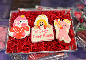 Customizable Valentine Cookie Box