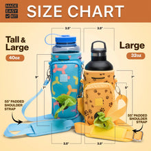 Load image into Gallery viewer, Made Easy Kit Water Bottle Carrier w/Pocket for Dog Poop Bag