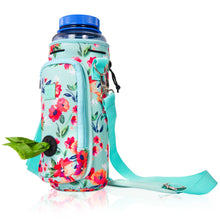 Load image into Gallery viewer, Made Easy Kit Water Bottle Carrier w/Pocket for Dog Poop Bag