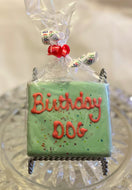 Birthday Dog Green Cookie Wheat, Corn and Soy free