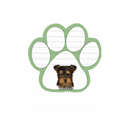 Yorkie Pup XXX Paw Note Pads