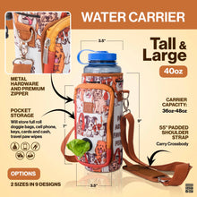 Load image into Gallery viewer, Made Easy Kit Water Bottle Carrier w/Pocket for Dog Poop Bag