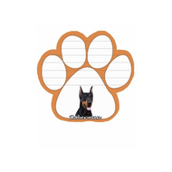 Doberman XXX Paw Note Pads