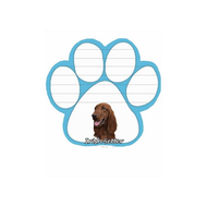 Irish Setter XXX Paw Note Pads
