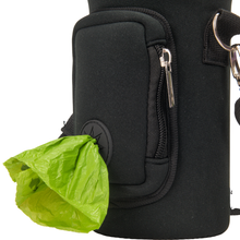 Load image into Gallery viewer, Dog Water Bottle Carrier w/ Poop Bag Pocket - 32oz Large