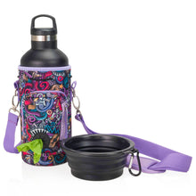 Load image into Gallery viewer, Dog Water Bottle Carrier w/ Poop Bag Pocket - 32oz Large