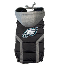 Load image into Gallery viewer, Philadelphia Eagles Dog Puffer Vest