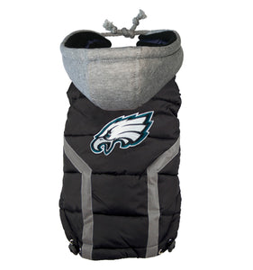 Philadelphia Eagles Dog Puffer Vest