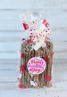 Valentine Pumpkin Sticks Gift Bag