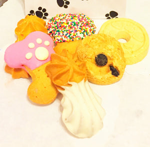 Celebration station  6 cookies for $5.00  or BAKER'S DOZEN  13 for $10.00 THREE FREE!